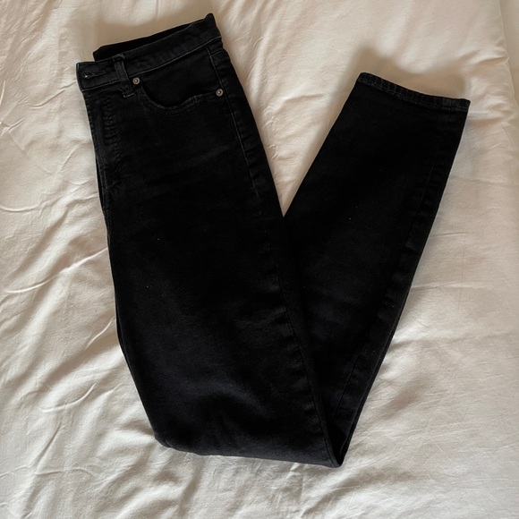 GAP Sky High True Skinny Jeans - Black - Picture 2 of 6